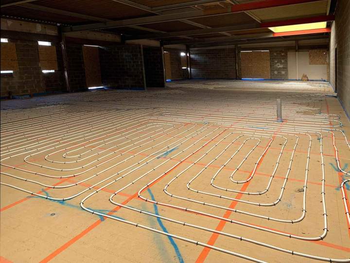 Confort thermique homogène avec nos planchers chauffants.